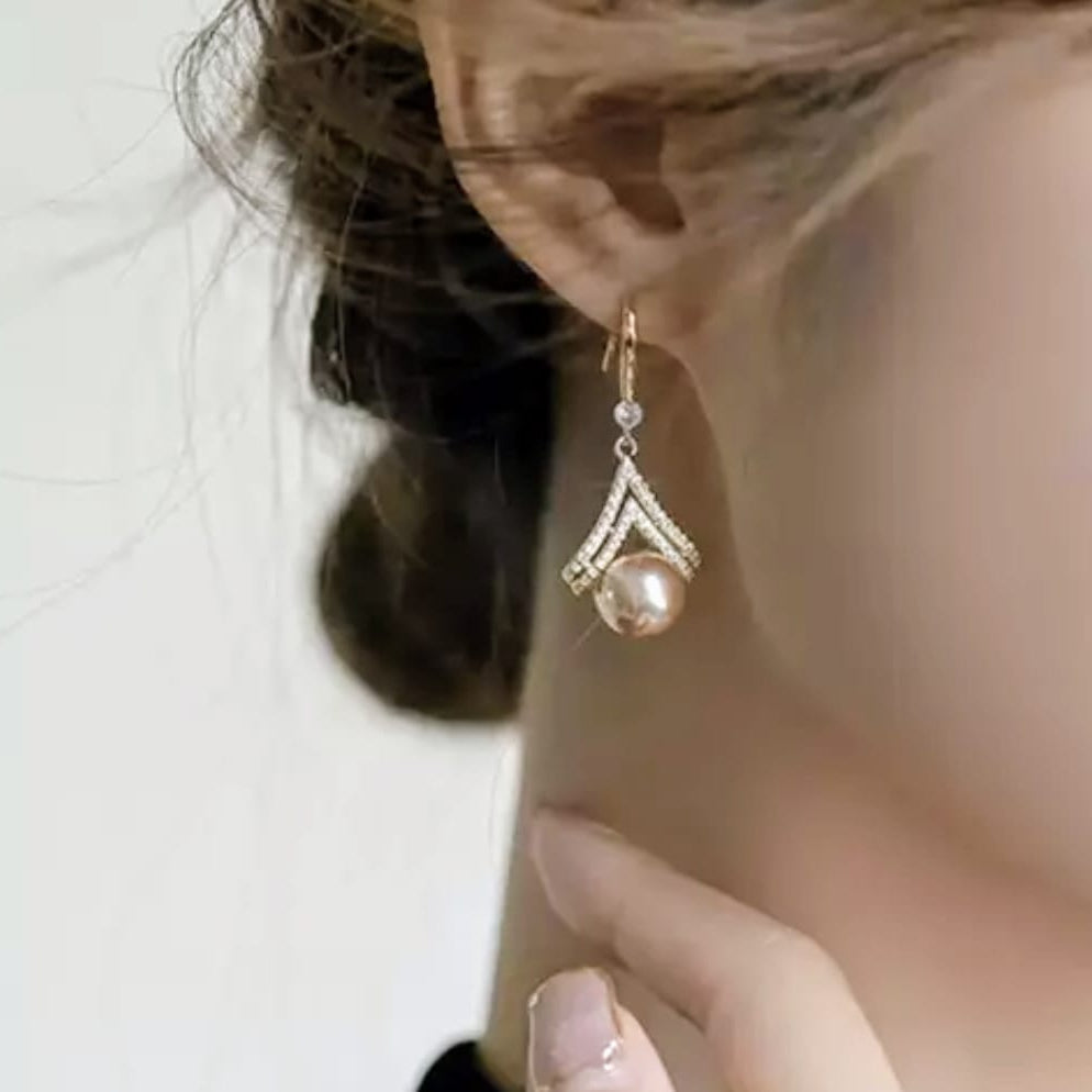 Victorian Pearl Drop Earrings