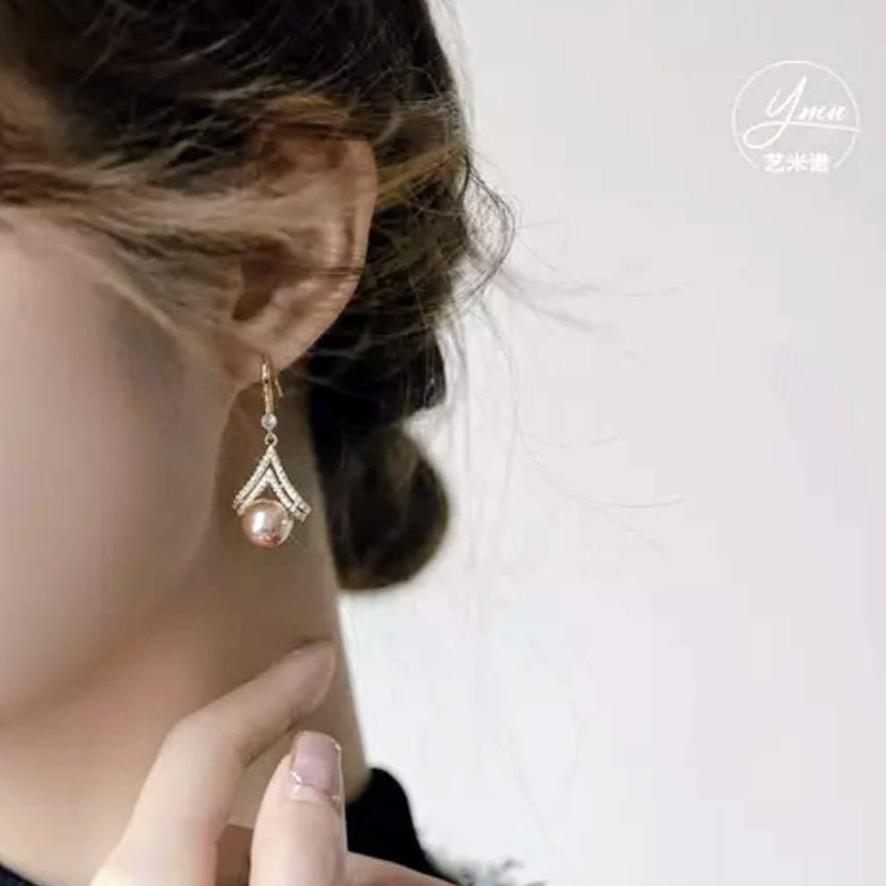 Victorian Pearl Drop Earrings