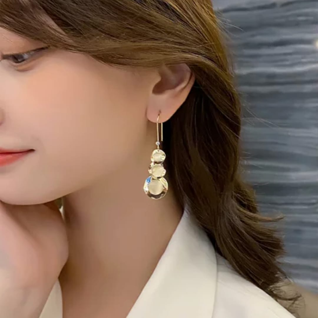 Victorian Chic Pearl Earrings
