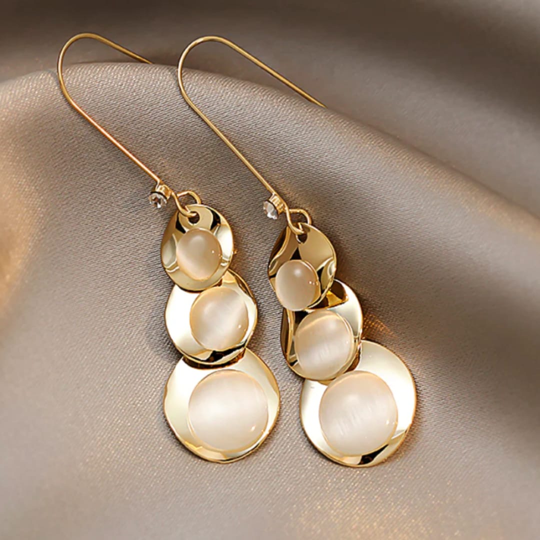Victorian Chic Pearl Earrings