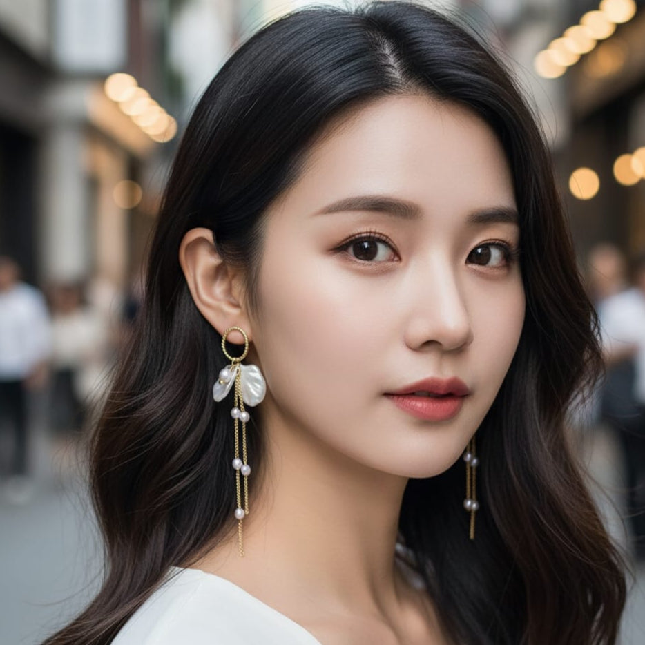 Victorian pearl Earrings
