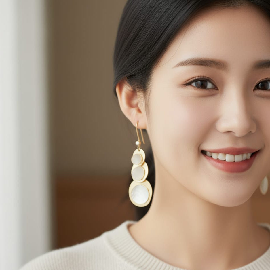 Victorian Chic Pearl Earrings