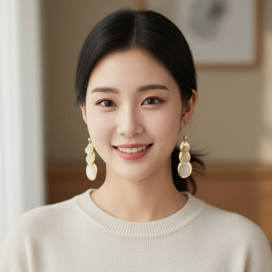 Victorian Chic Pearl Earrings