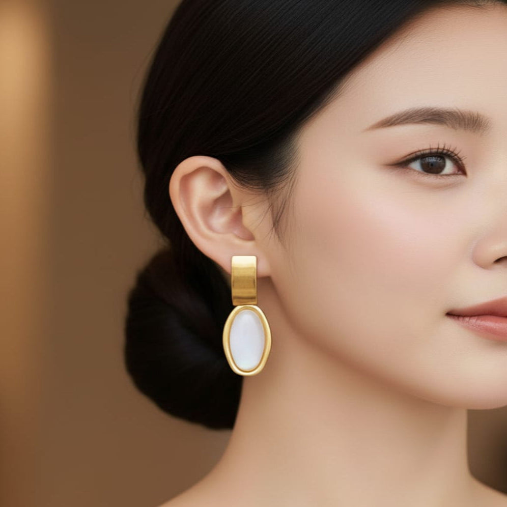 Victorian Pearl Drop Earrings