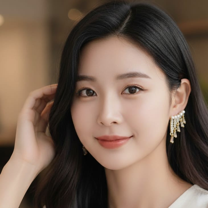 Victorian Cluster Earrings