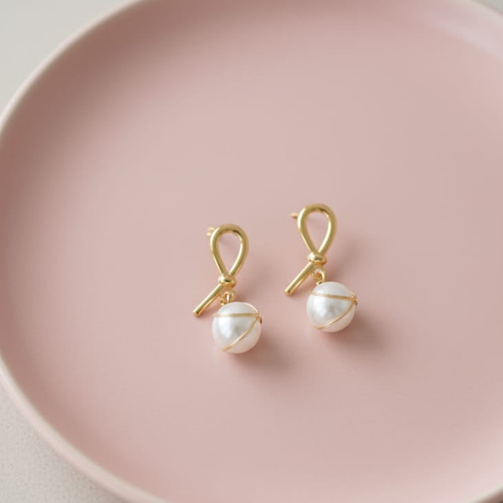 Gold Loop Earrings