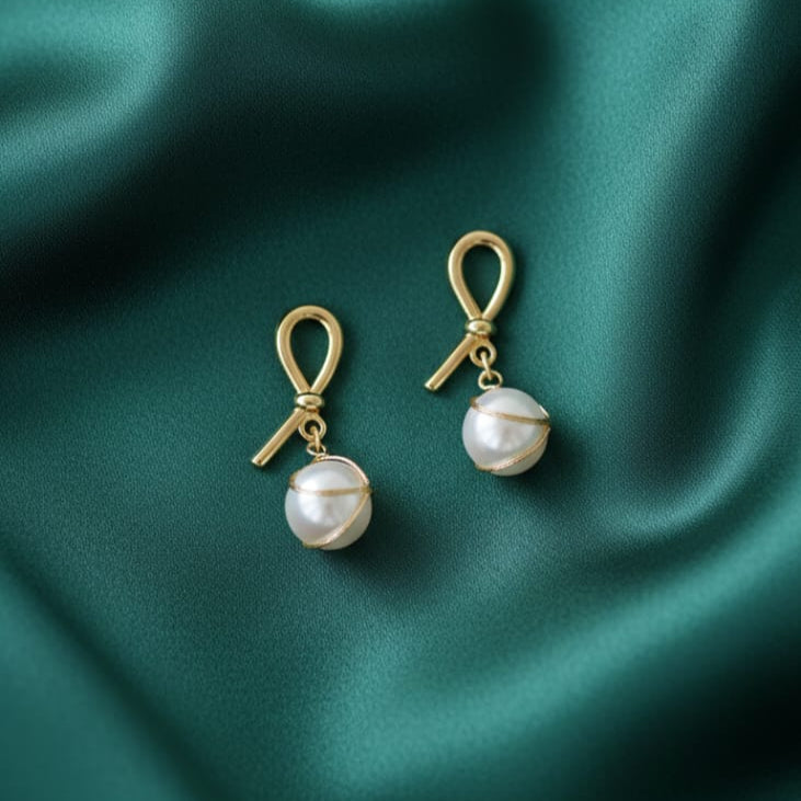 Gold Loop Earrings