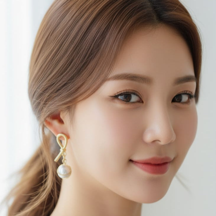 Gold Loop Earrings
