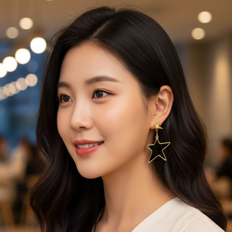 Victorian Starlight drop Earrings