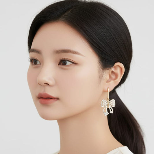 Victorian Fairy Pearl Earrings