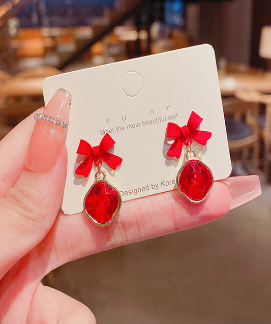 Radiant Yourself in Red-hot Earrings
