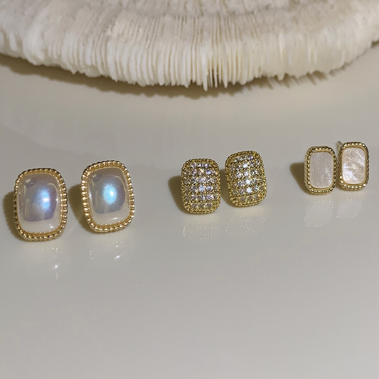 Radiant Moments Combo stud Earrings