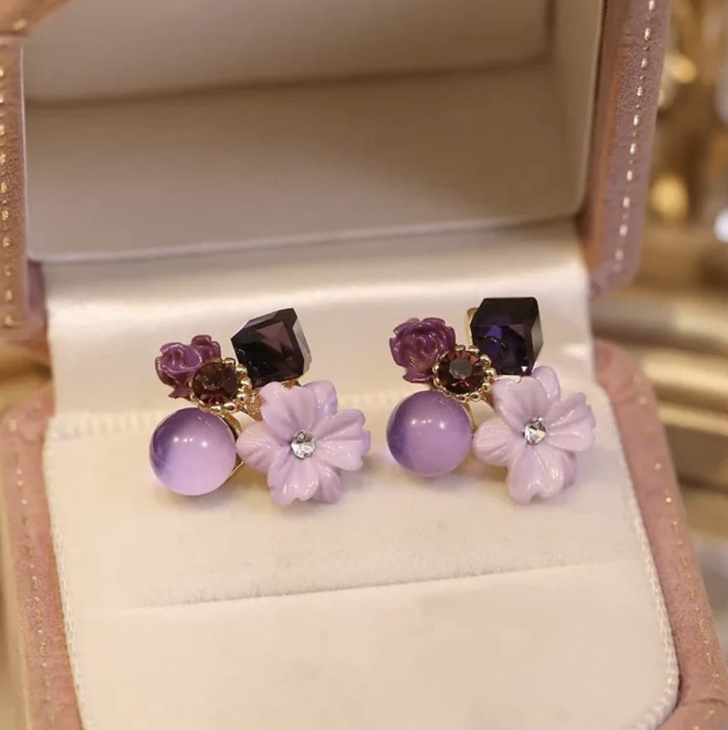 Adore You Floral Earrings