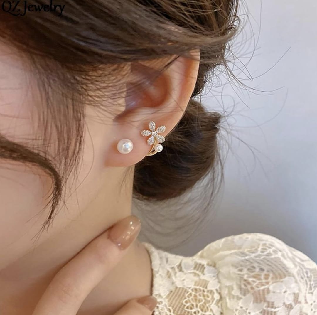 As Fresh as Daisy Pearl Earrings