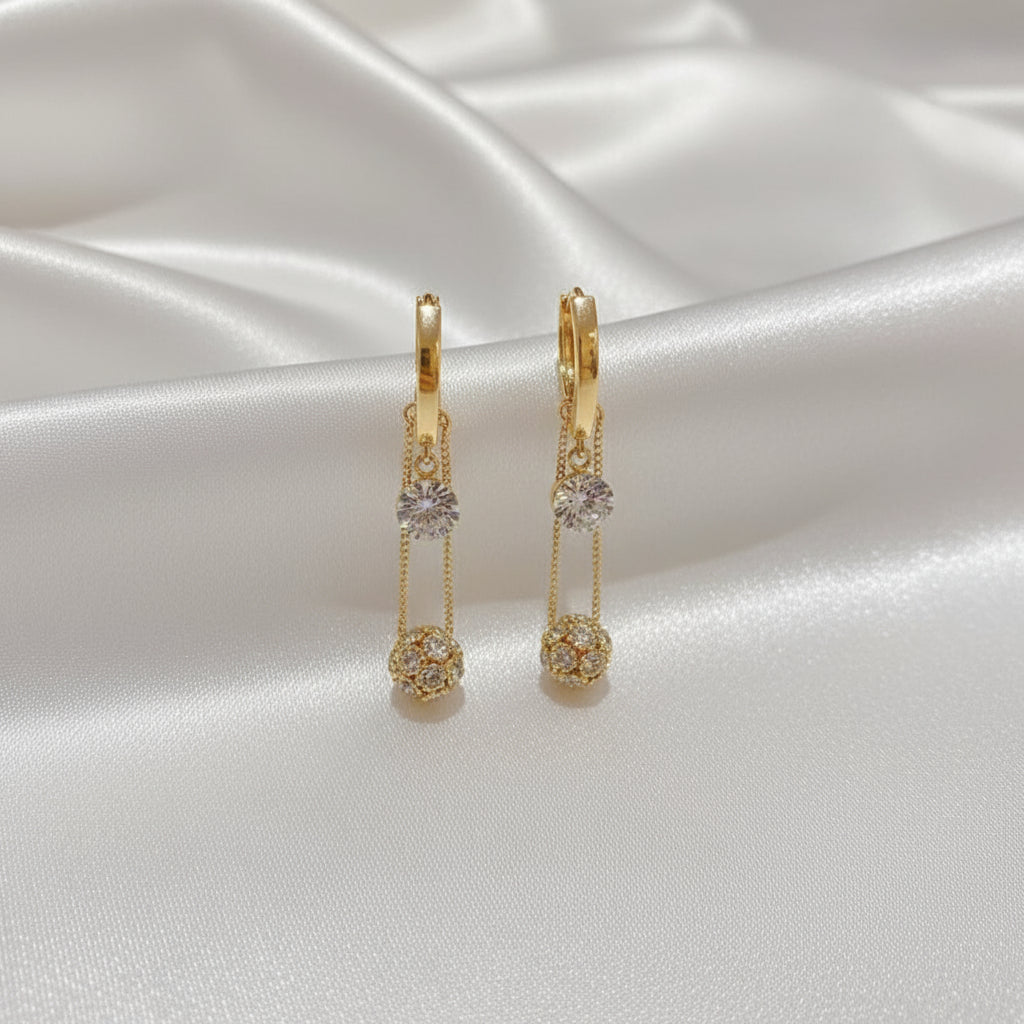 Victorian Diamond Drop Earrings (Due to overwhelming demand, this item is currently on backorder) <ORDER NOW to Reserve yours>Estimated Delivery 7-8 days