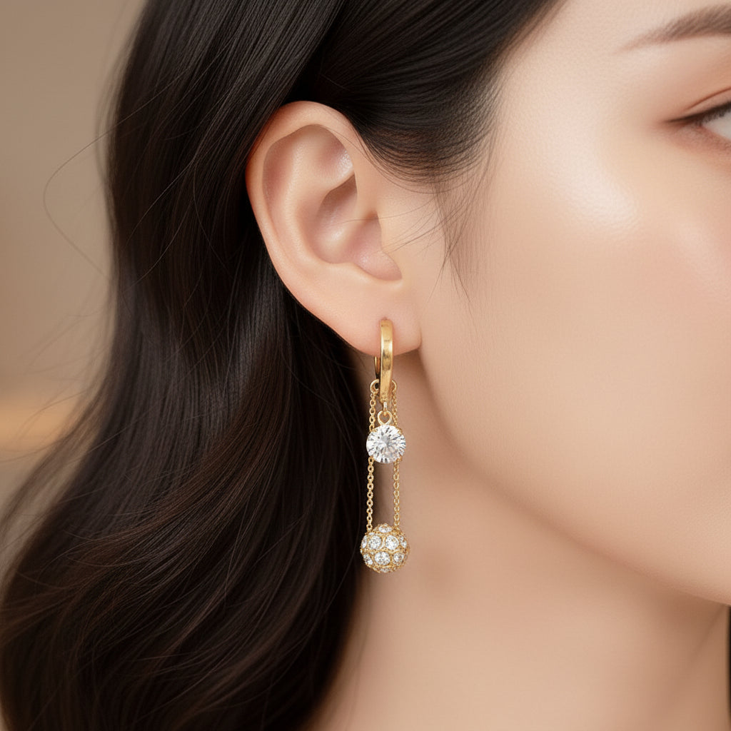 Victorian Diamond Drop Earrings (Due to overwhelming demand, this item is currently on backorder) <ORDER NOW to Reserve yours>Estimated Delivery 7-8 days