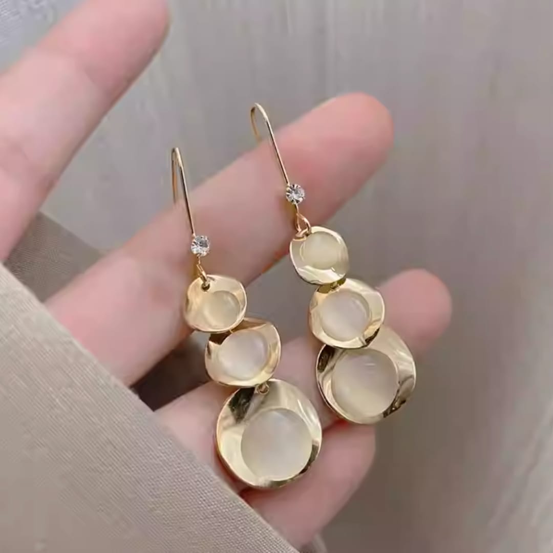 Victorian Chic Pearl Earrings