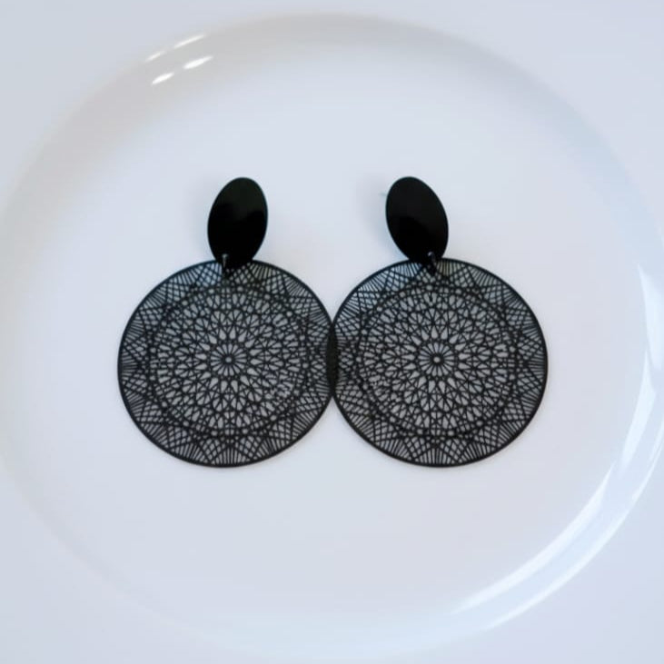 Victorian Modern Drop Earrings