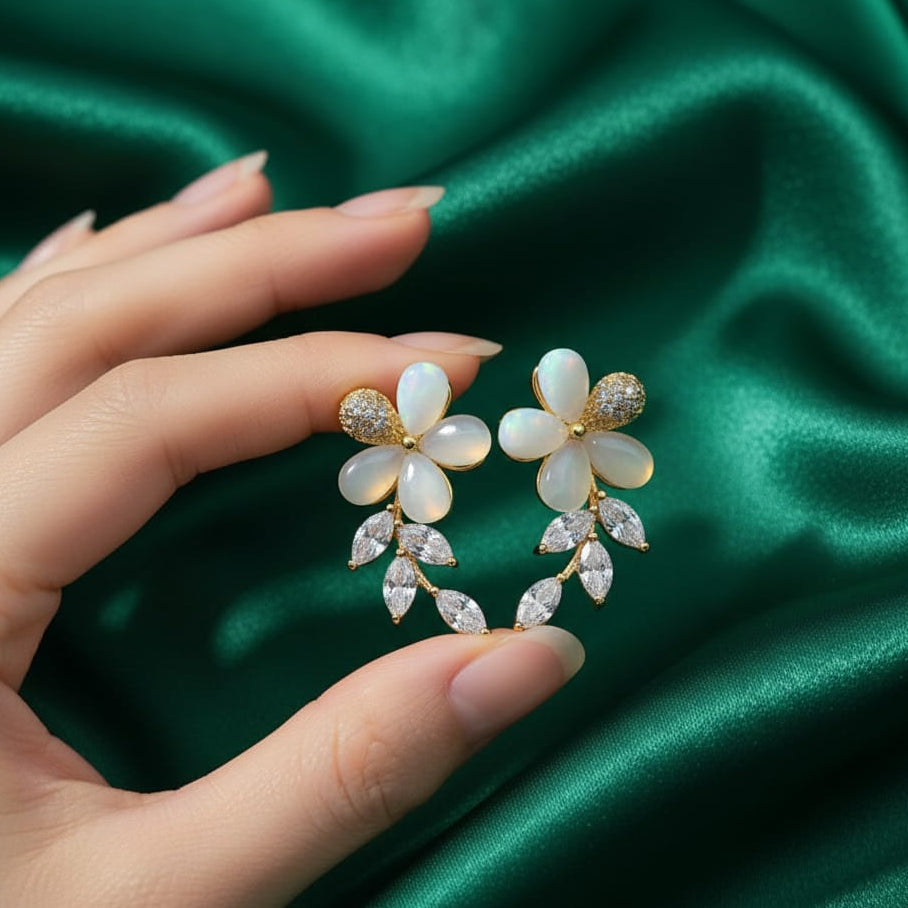 Adore You Daisy Crystal Earrings